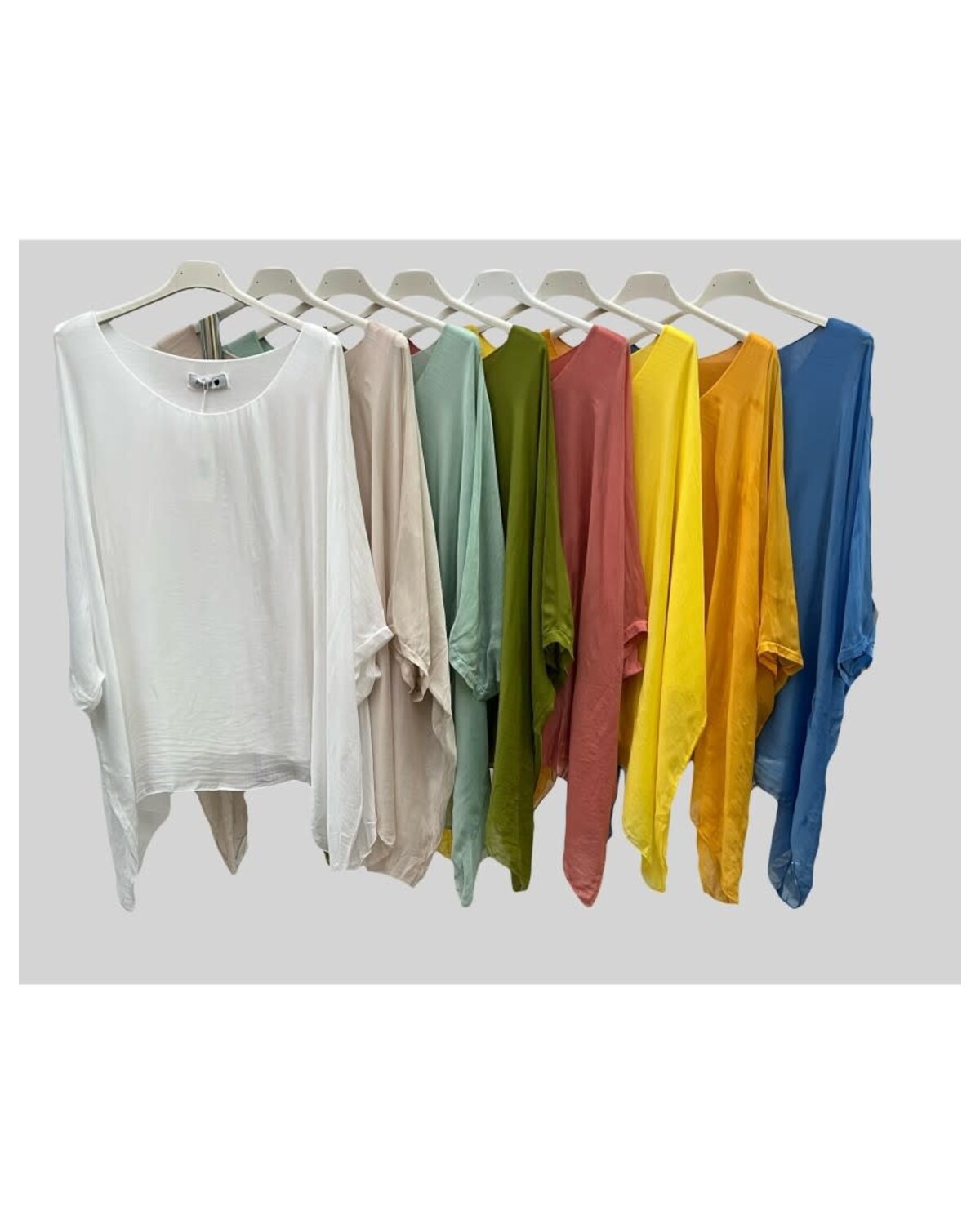 silk tunic one size