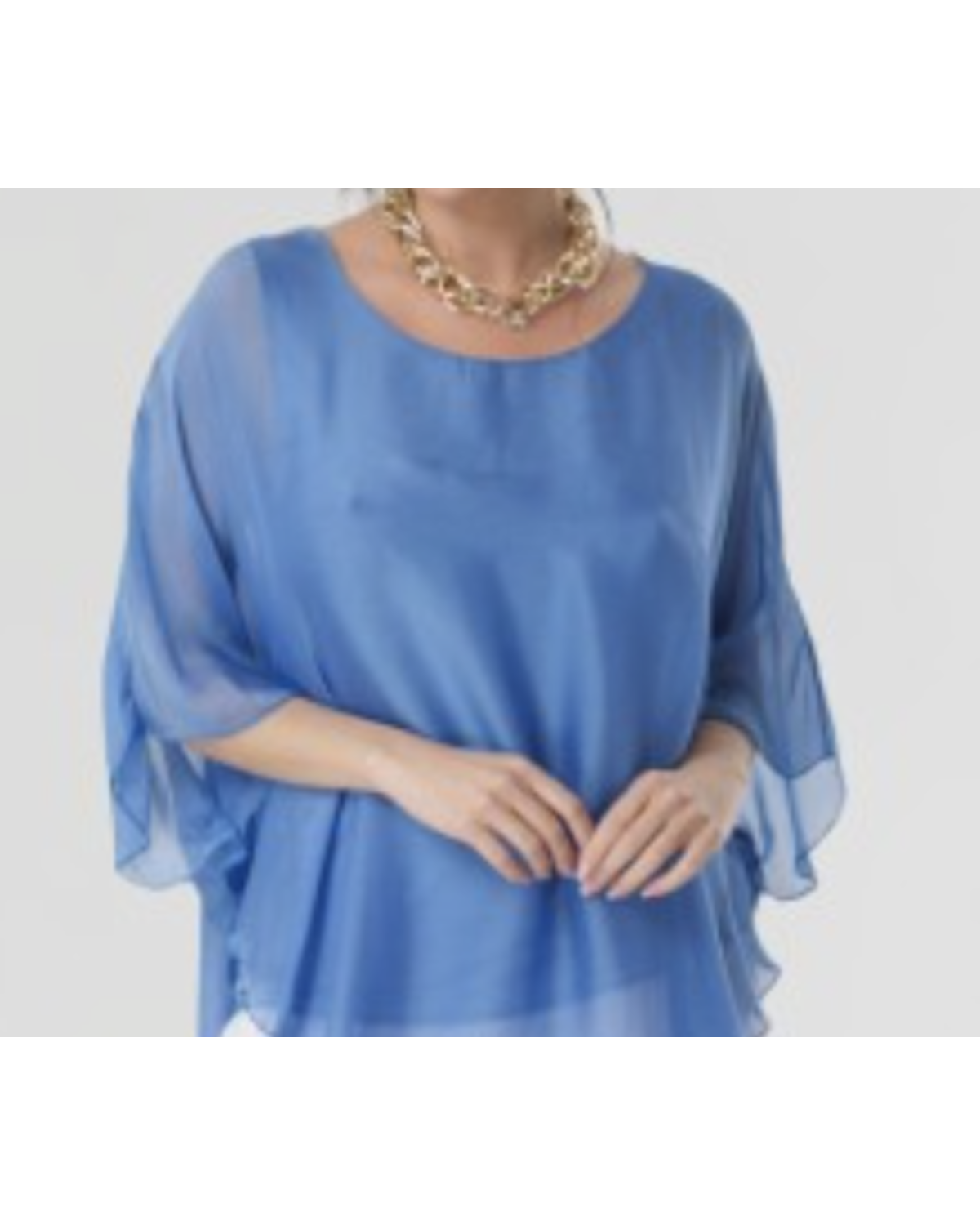 silk tunic one size