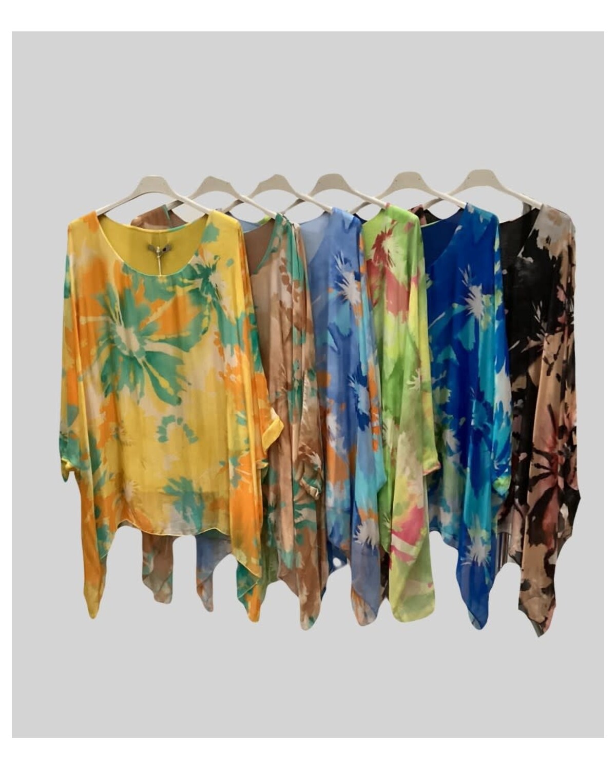 Brisa Tie Dye Tunic one Size