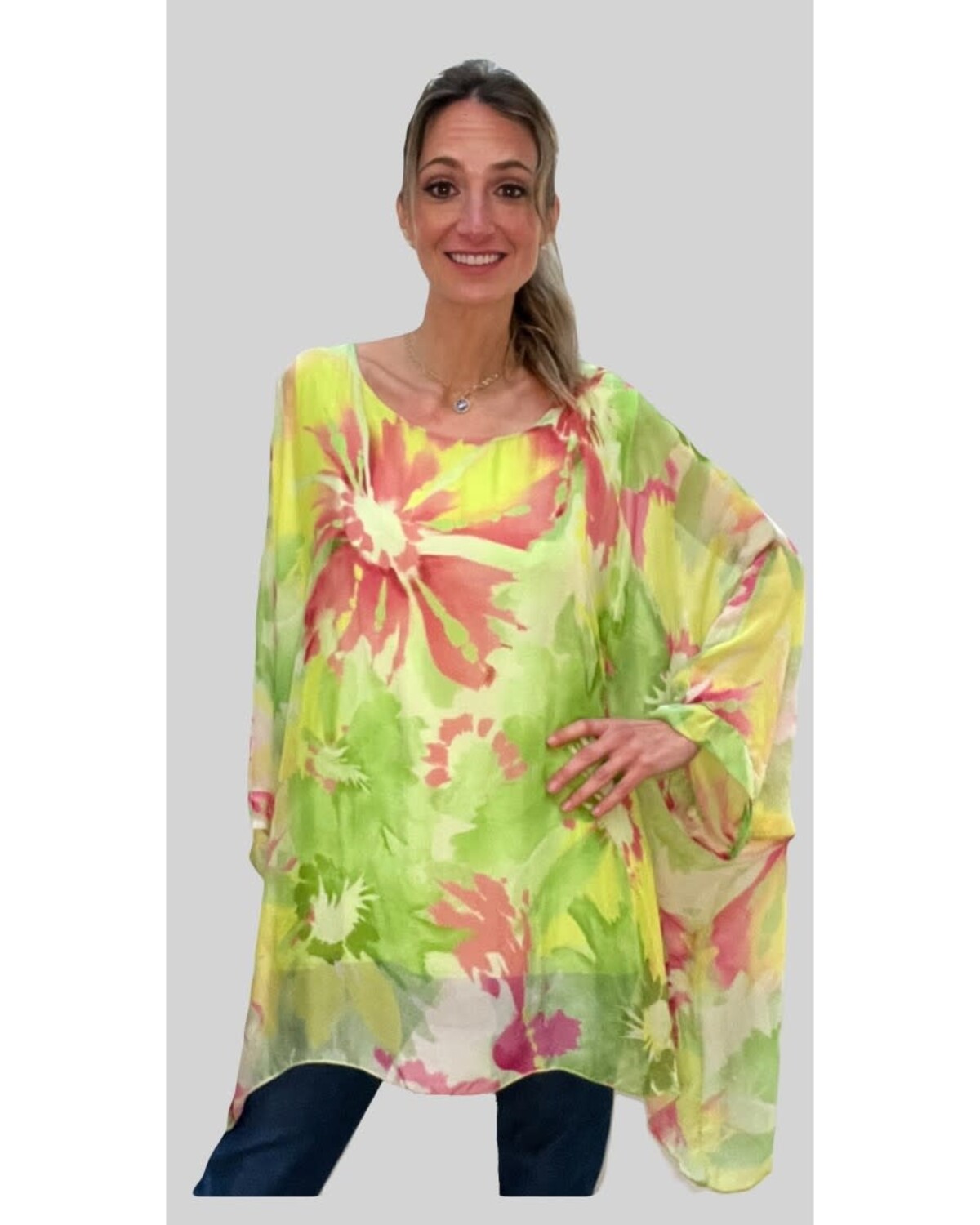 Brisa Tie Dye Tunic one Size