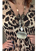 Natural buffalo horn necklace 1