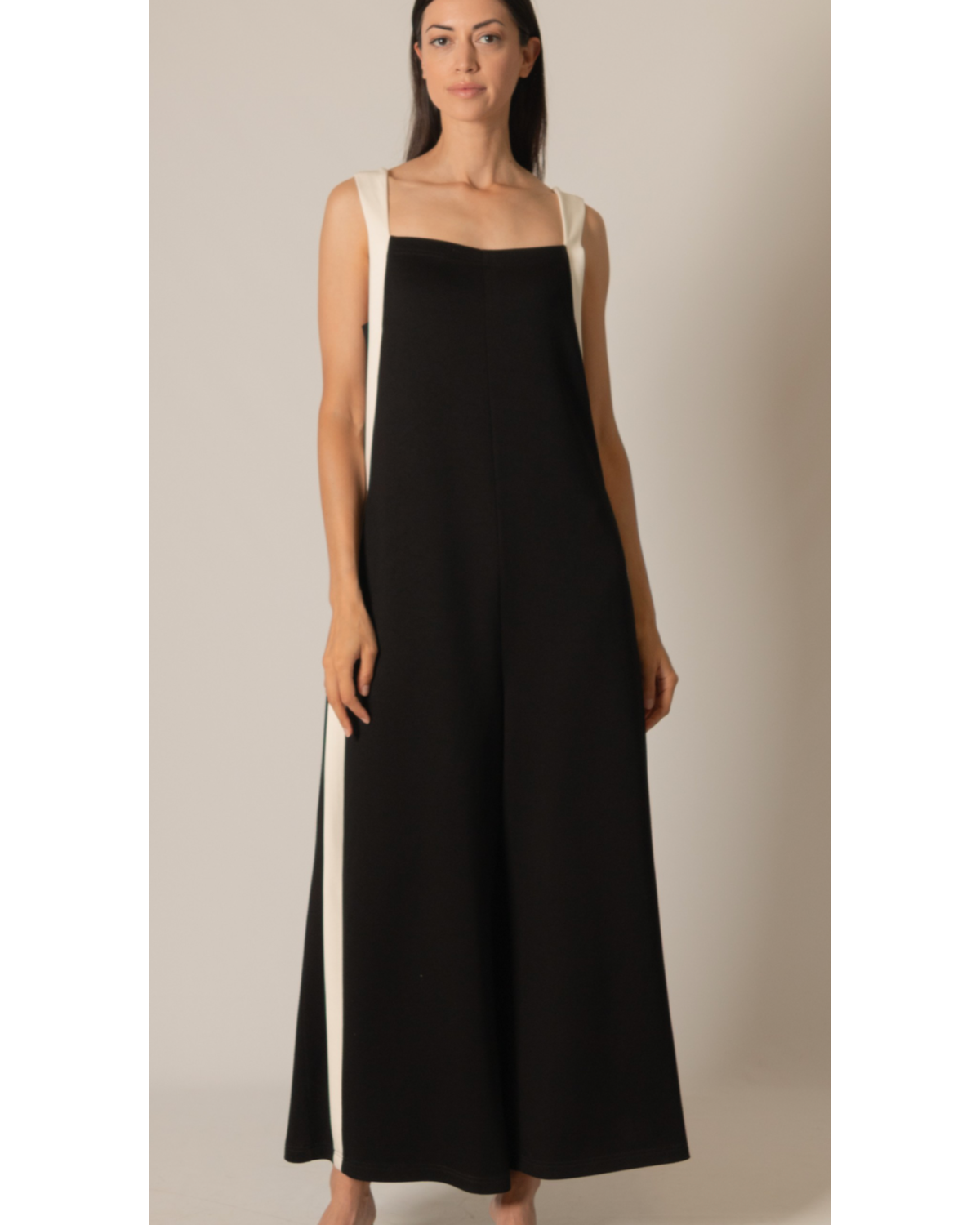 Black & Ivory Jumpsuit
