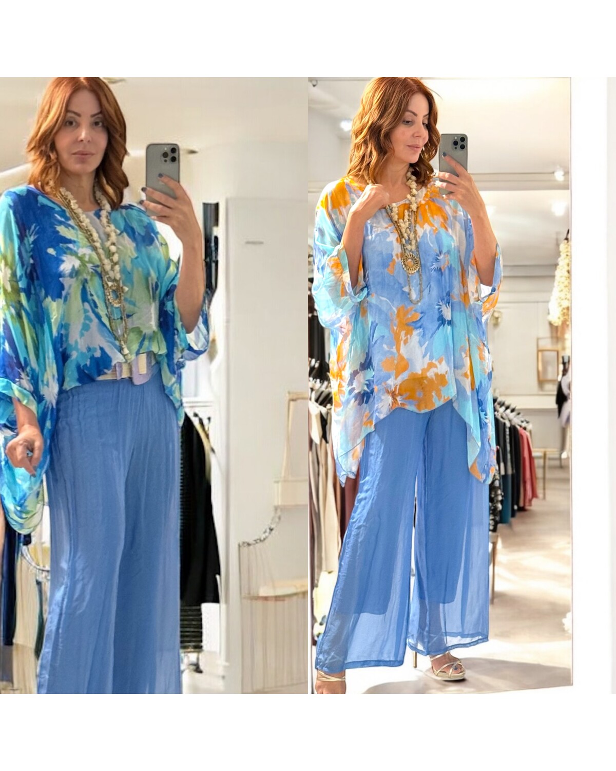 Brisa Tie Dye Tunic one Size