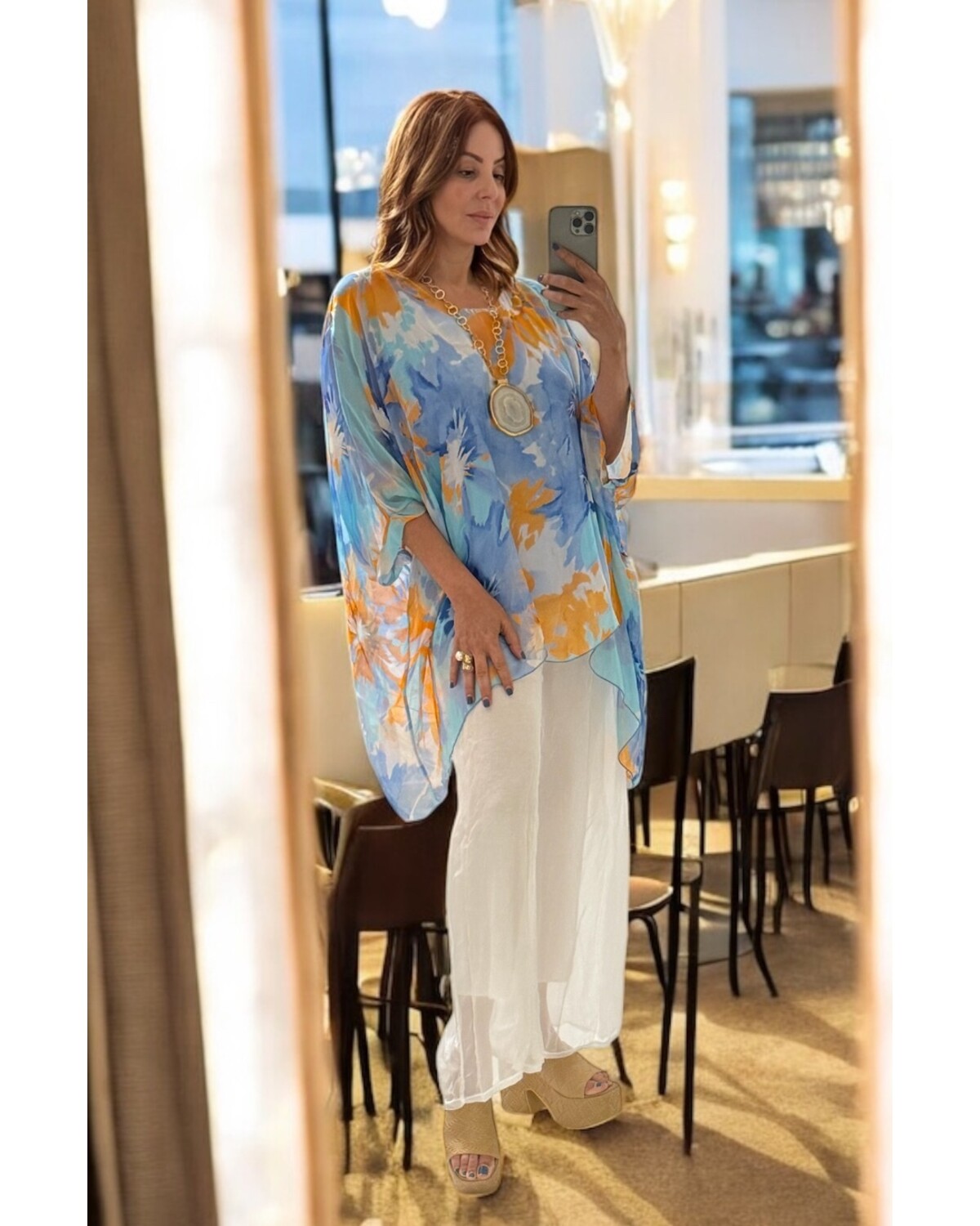 Brisa Tie Dye Tunic one Size