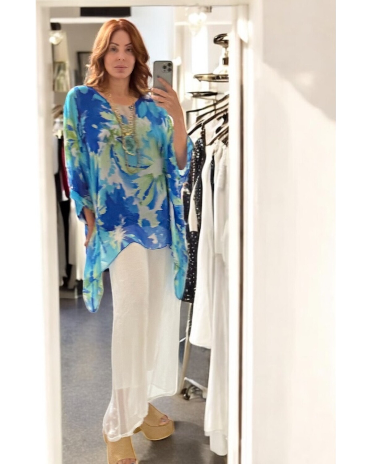 Brisa Tie Dye Tunic one Size