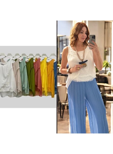 Flow Silk top One size
