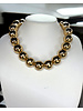 Golden Globe Bead Necklace