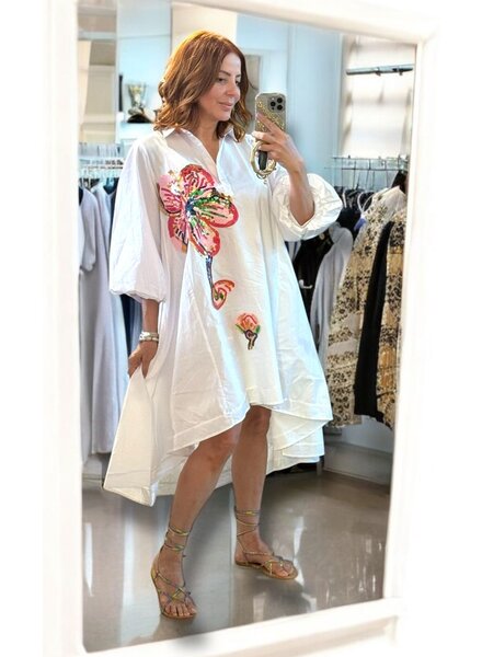 Sequins Flower Dress