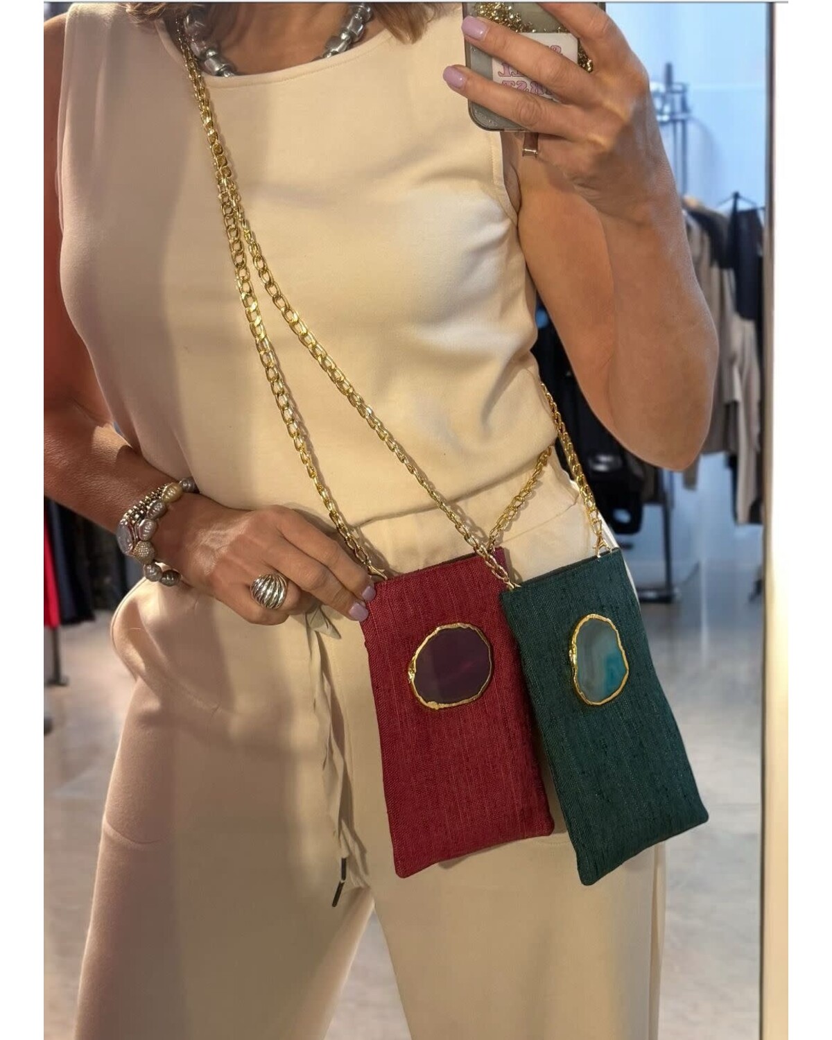 Quartz Crossbody Pouch