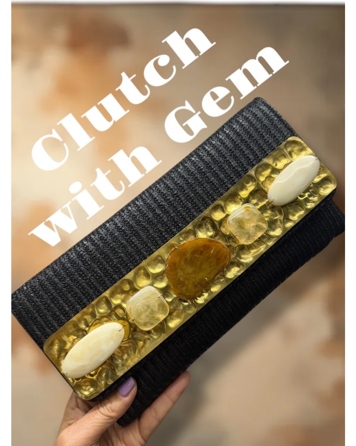 Gem Accent Clutch