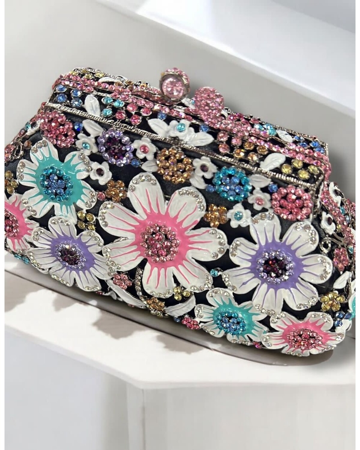 Flower Gem Clutch