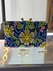 Hermatite Tone Metal Rhinestone Crystal Clutch