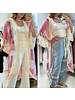Lace patch cardigan
