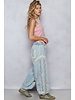 Jogger embroidery pants