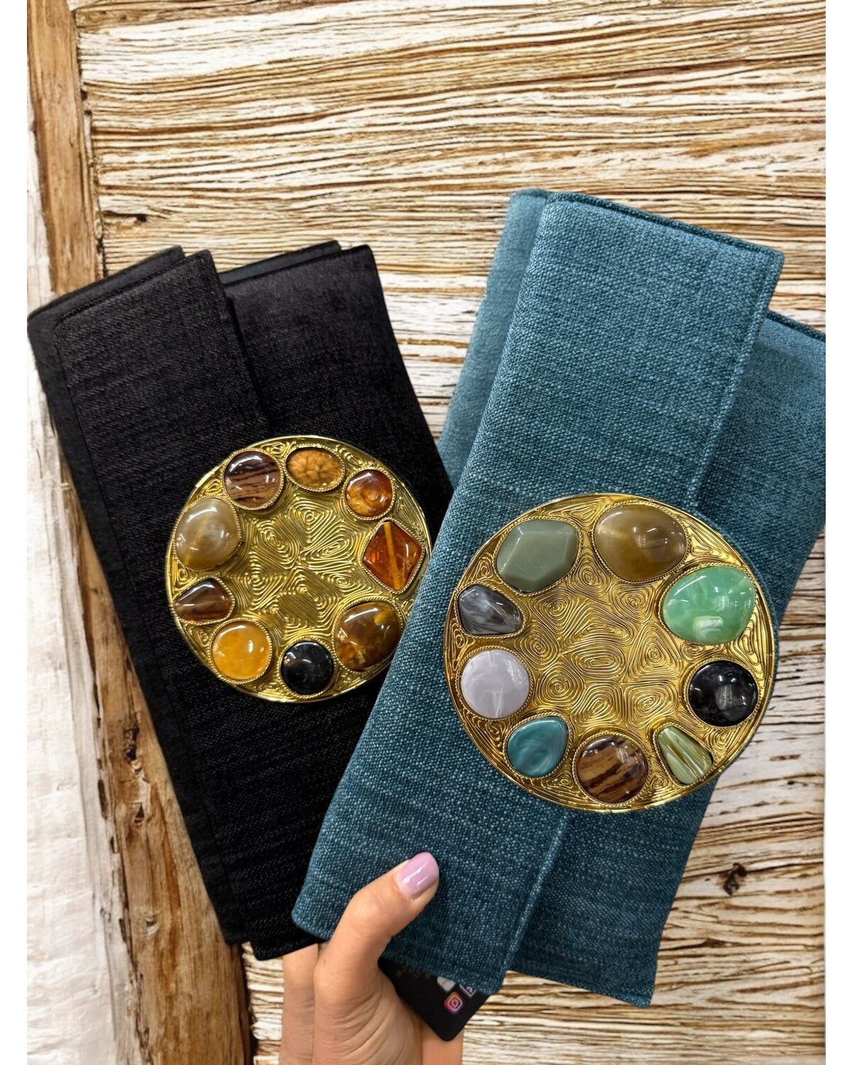 Gemstone Clutch