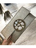 Elegant Circle  Clutch Metalic