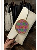 Diamond Bead Circle Clutch