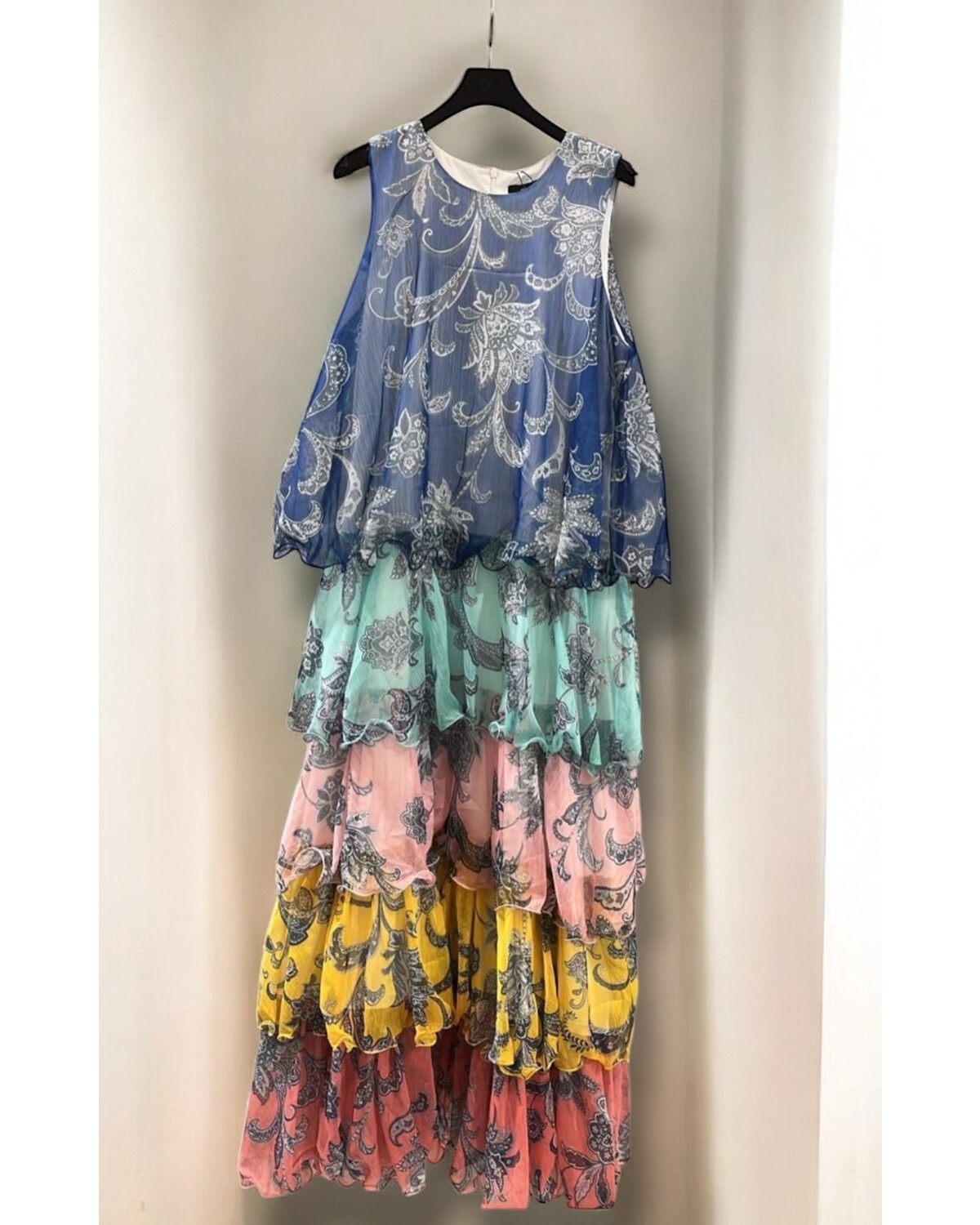 Boho Rainbow Maxi Dress