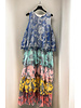 Boho Rainbow Maxi Dress