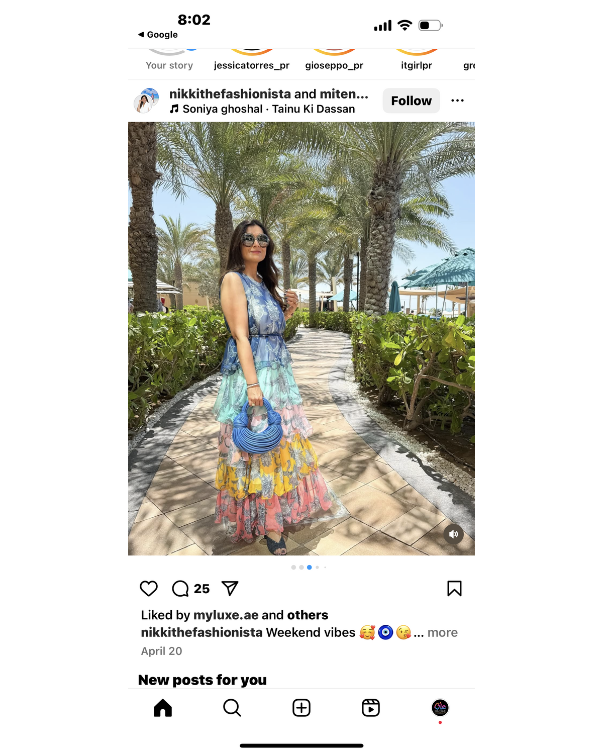 Boho Rainbow Maxi Dress