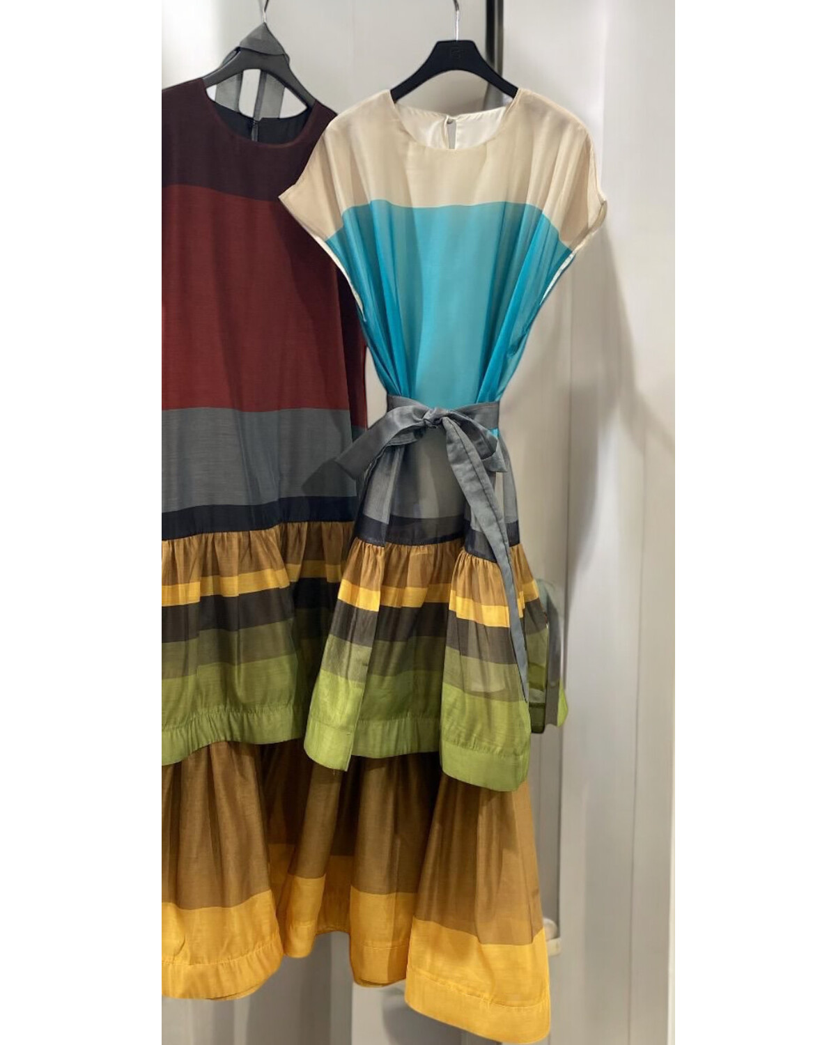Sunset Stripes Dress