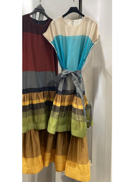 Sunset Stripes Dress