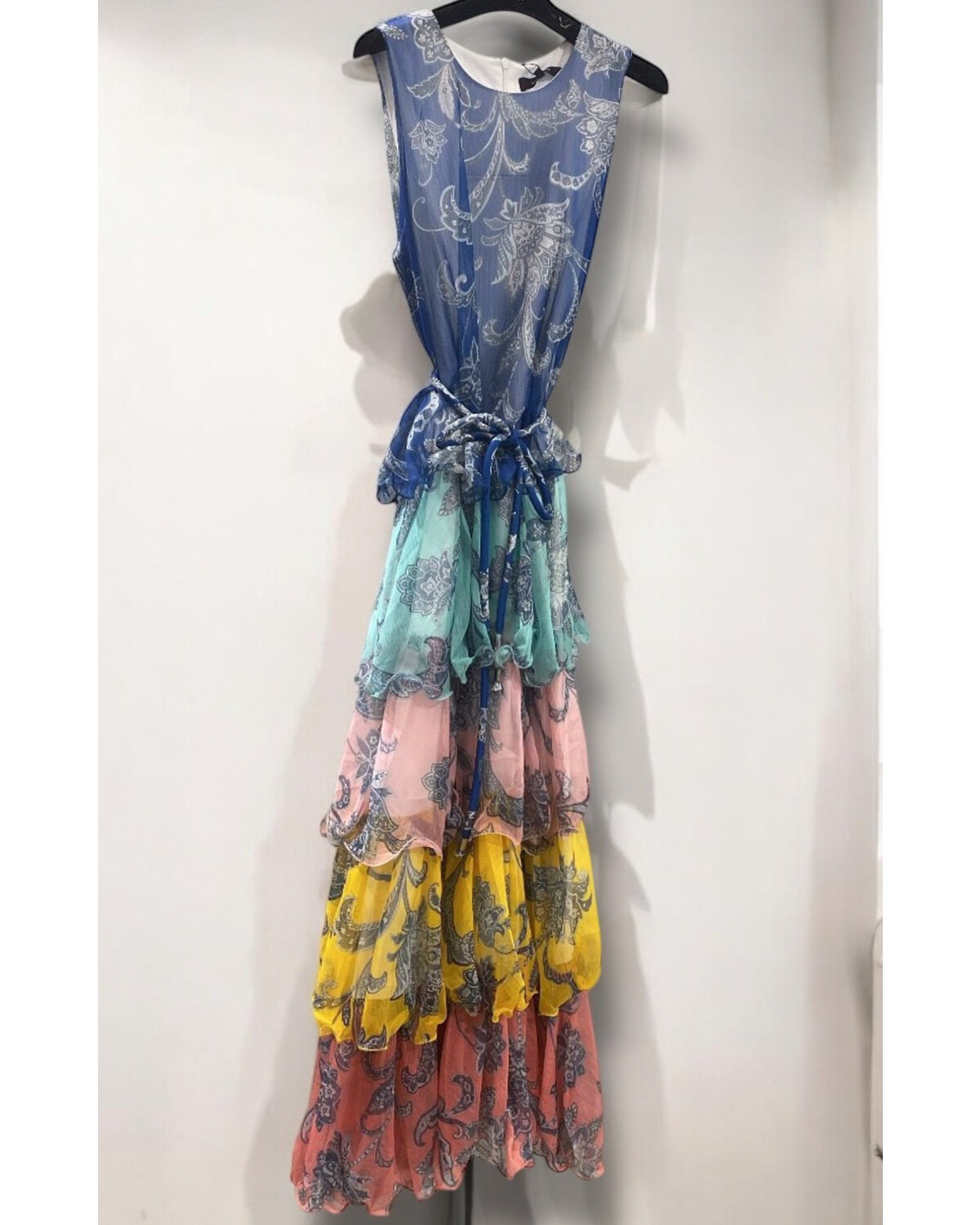 Boho Rainbow Maxi Dress