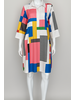 Geo Pop Shirt Dress