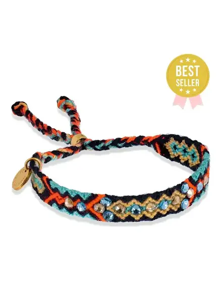 BE THE CHANGE - FRIENDSHIP BRACELET - BLUE NAVY