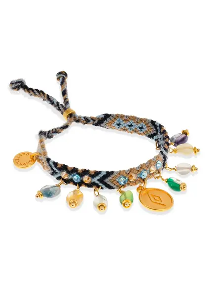 Kalepsu Wayuu bracelet - Blue Beach