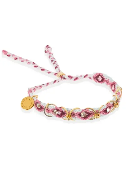 Free Spirit Bracelet with Rings - Vinotinto