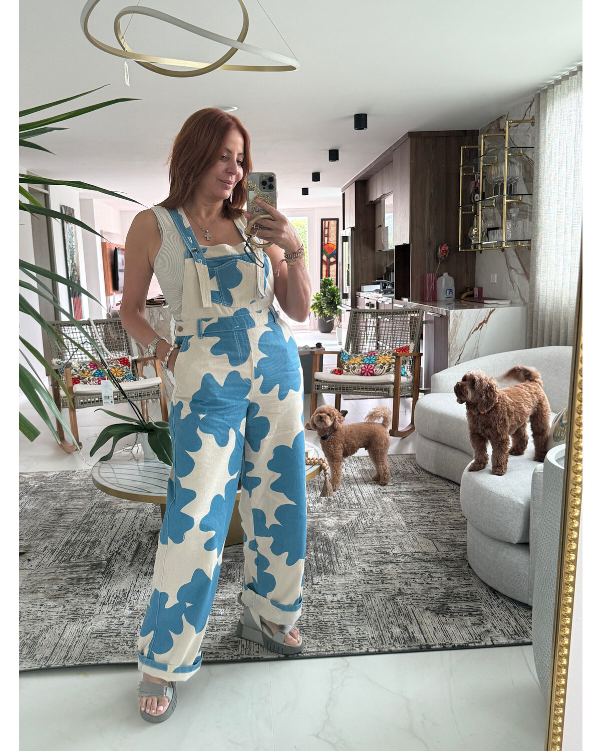 Blue Chill Overalls
