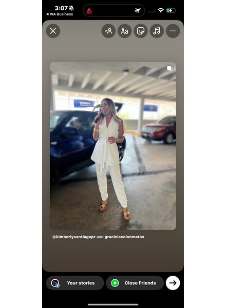 Sleeveless Belted Waist Jacket  White