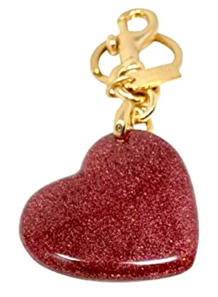 Big Heart Bag Charm
