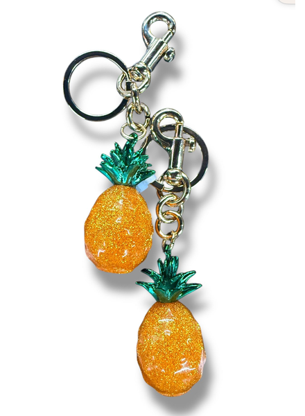 Pineapple Bag Charm