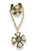 22K Gold Plated Brass. Hand Made