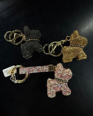 Sparkle Pup Keychain