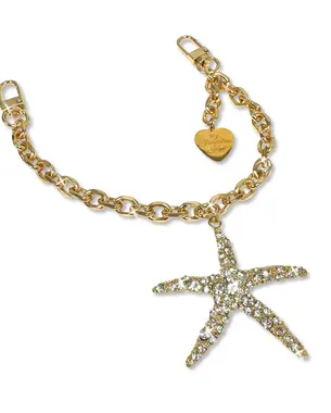 Crystal Starfish Charm Bracelet