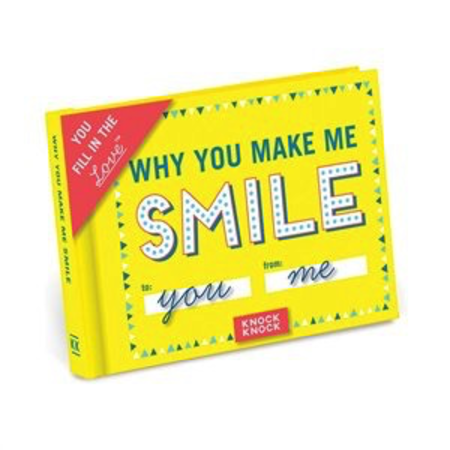 Fill In The Love Journal - Why You Make Me Smile