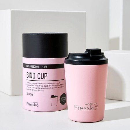 Bino Pink/Floss 8oz Keep Cup