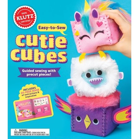 KLUTZ: EASY TO SEW CUTIE CUBES