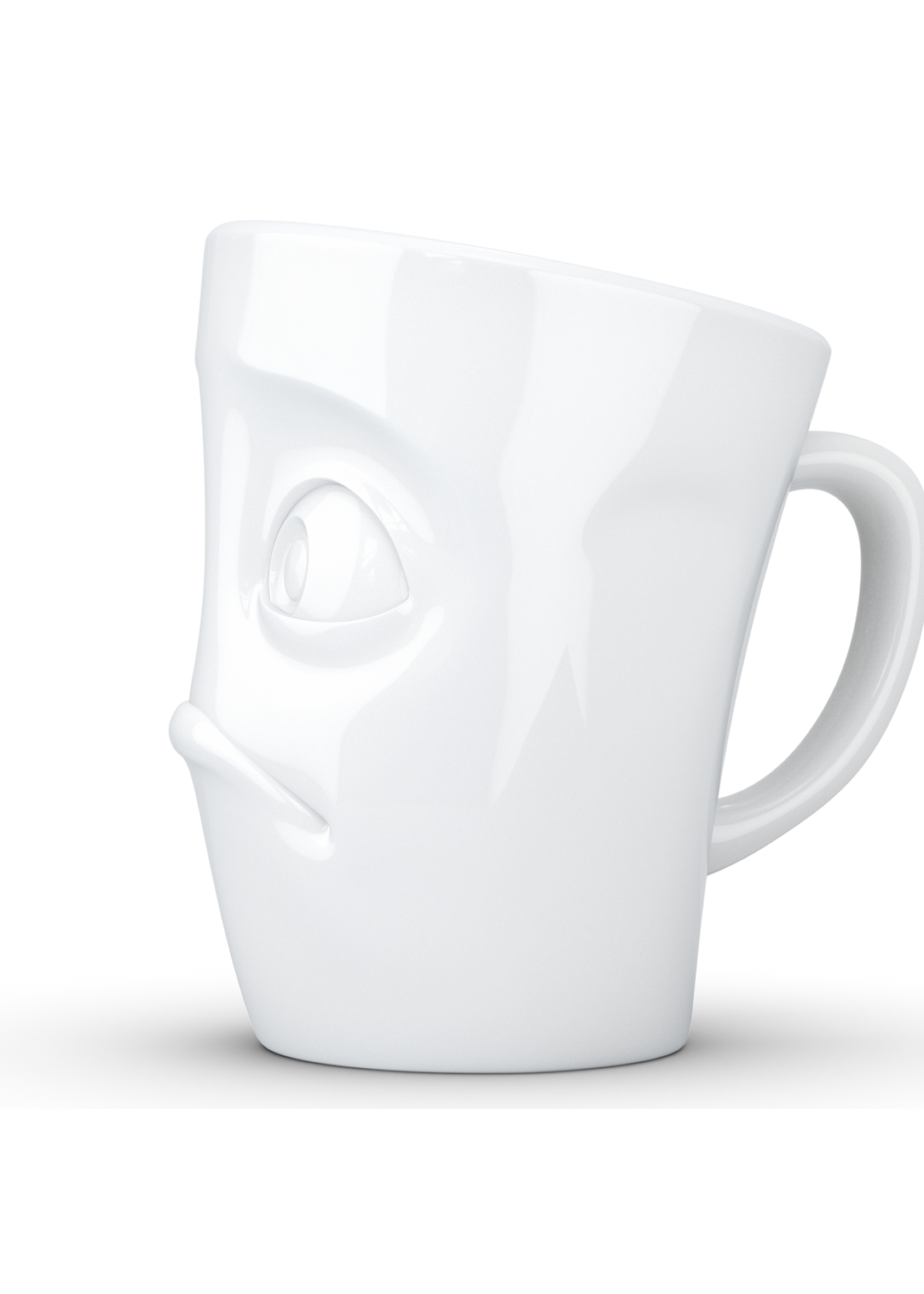 Mug with handle Baffled