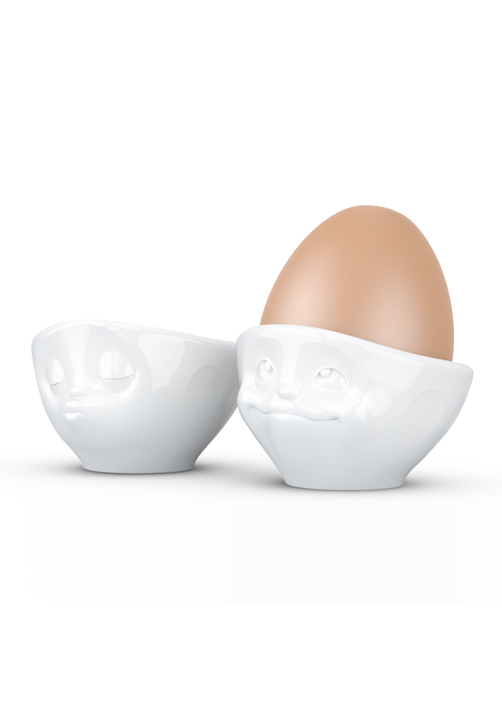 Egg cup set Kissing/Dreamy