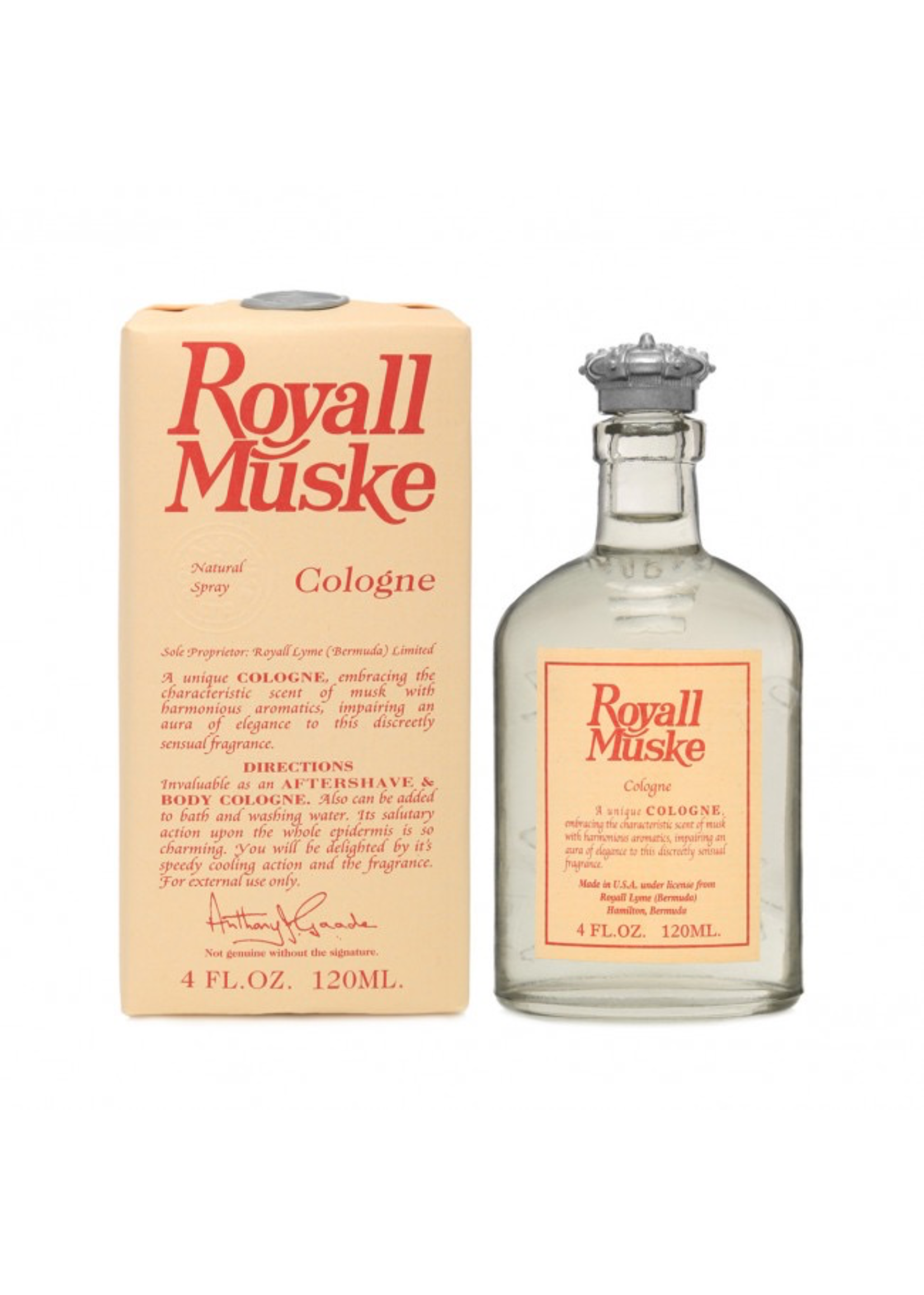 Royall Musk Natural Spray - 120ml