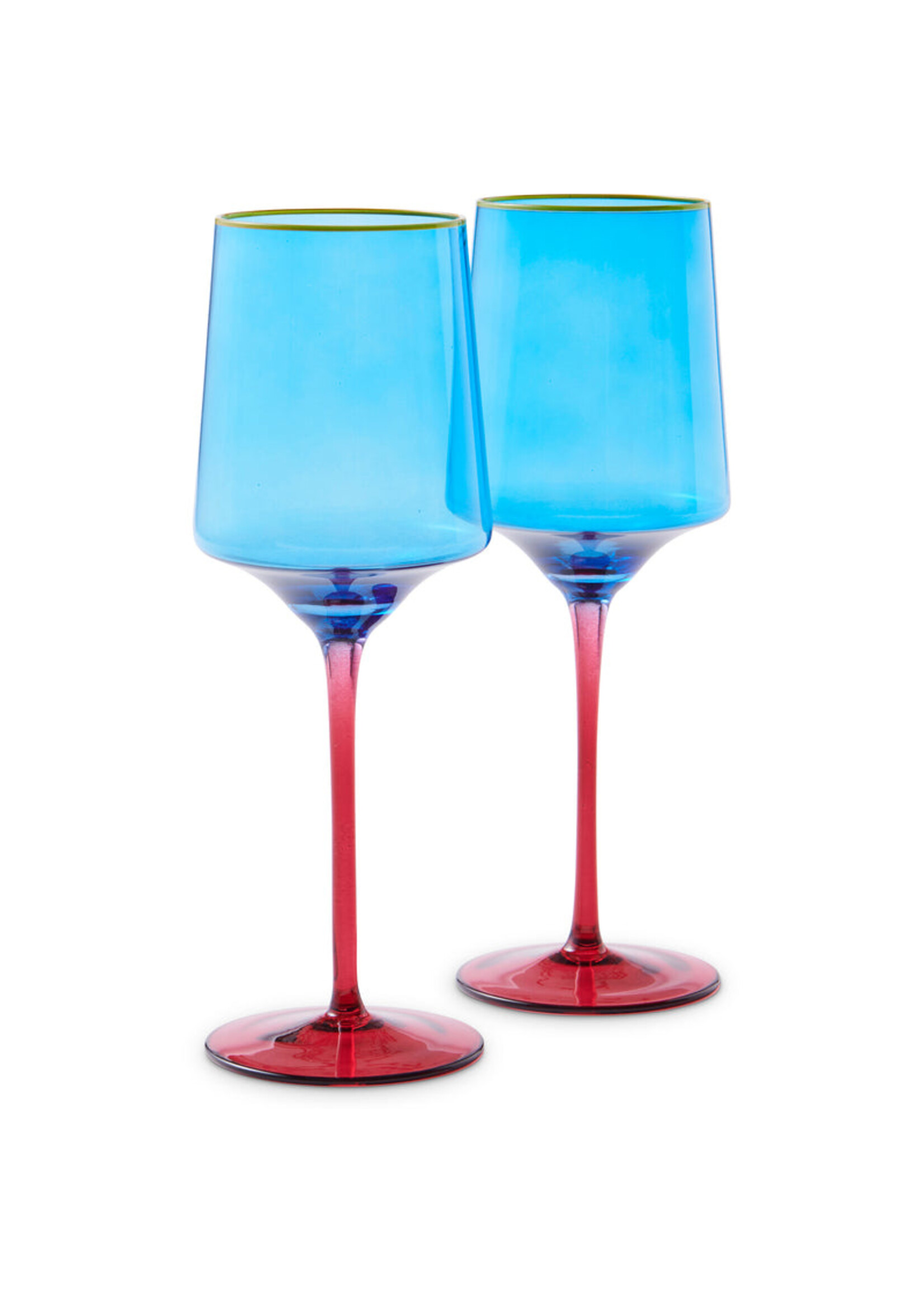 Sapphire Delight Vino Glass 2P Set One Size