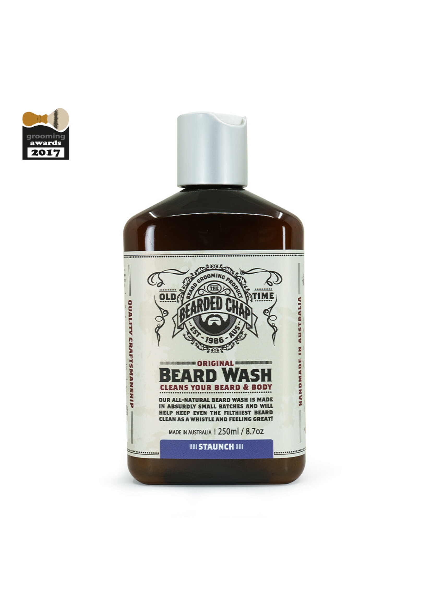 The Bearded Chap Original Beard Wash Staunch 250ml