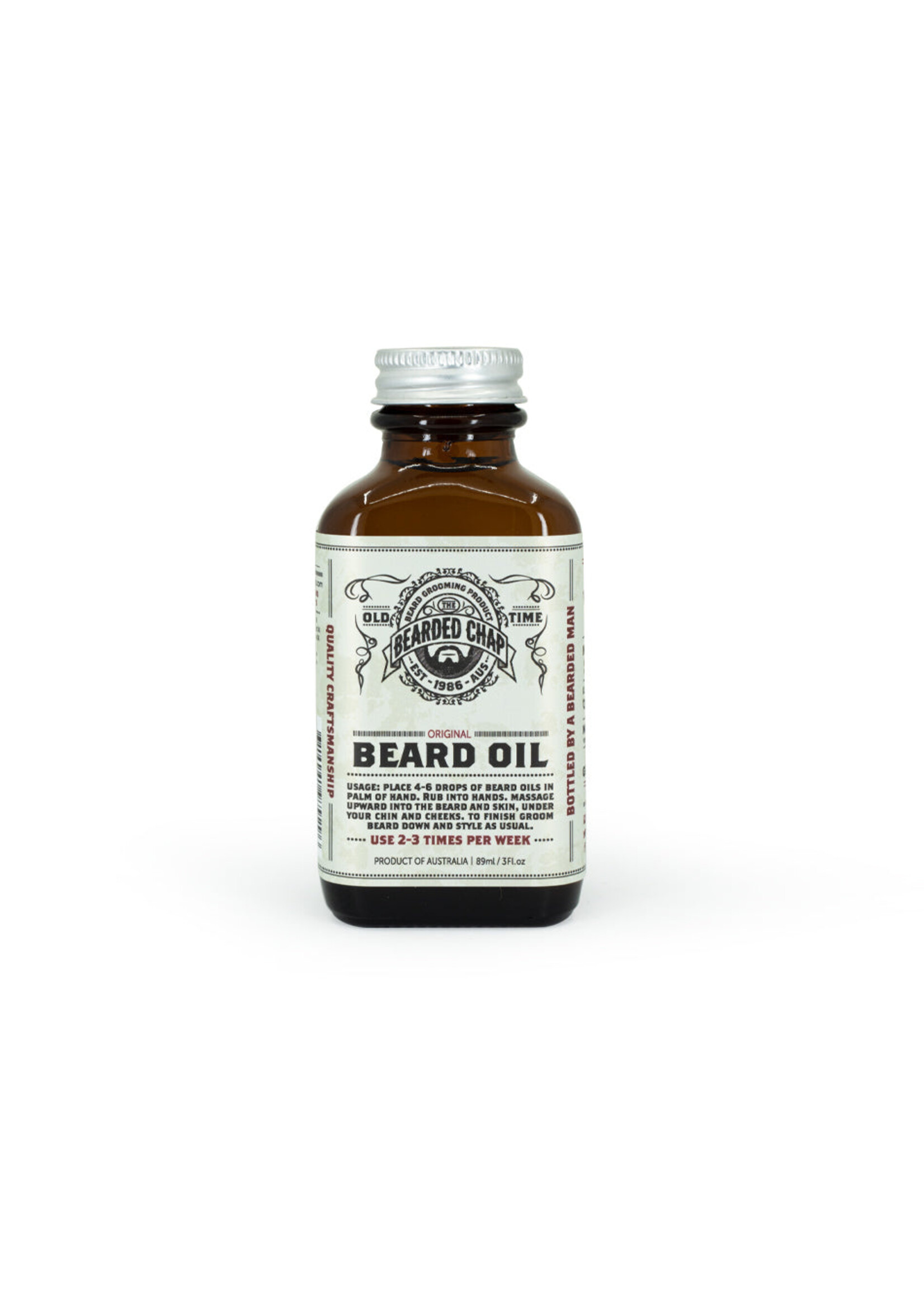 The Bearded Chap Original Beard Oil 89ml