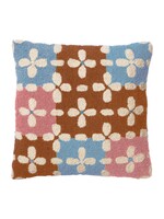 Sage and Clare Ava Punch Needle Cushion - Sherbet