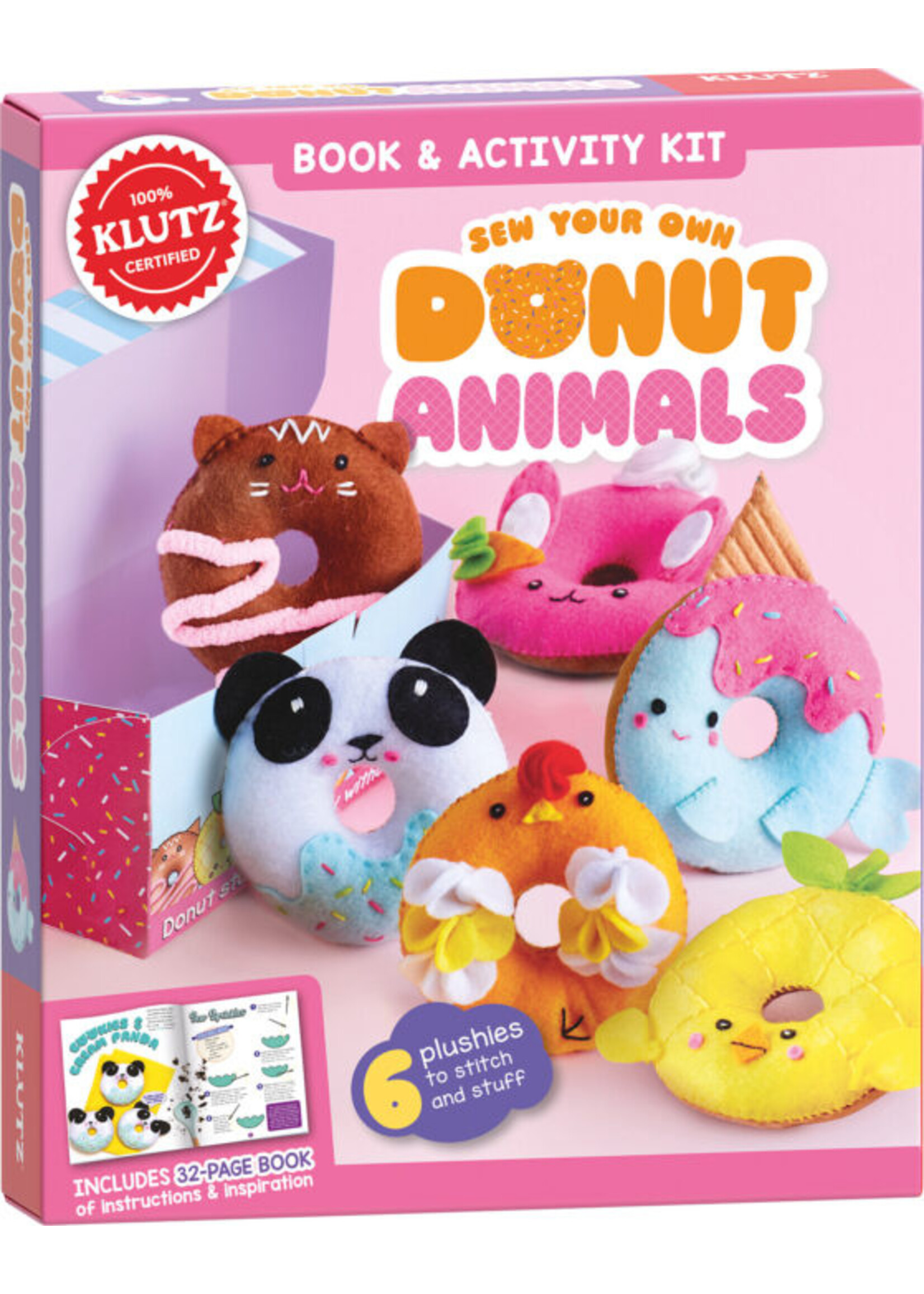 SEW YOUR OWN DONUT ANIMALS