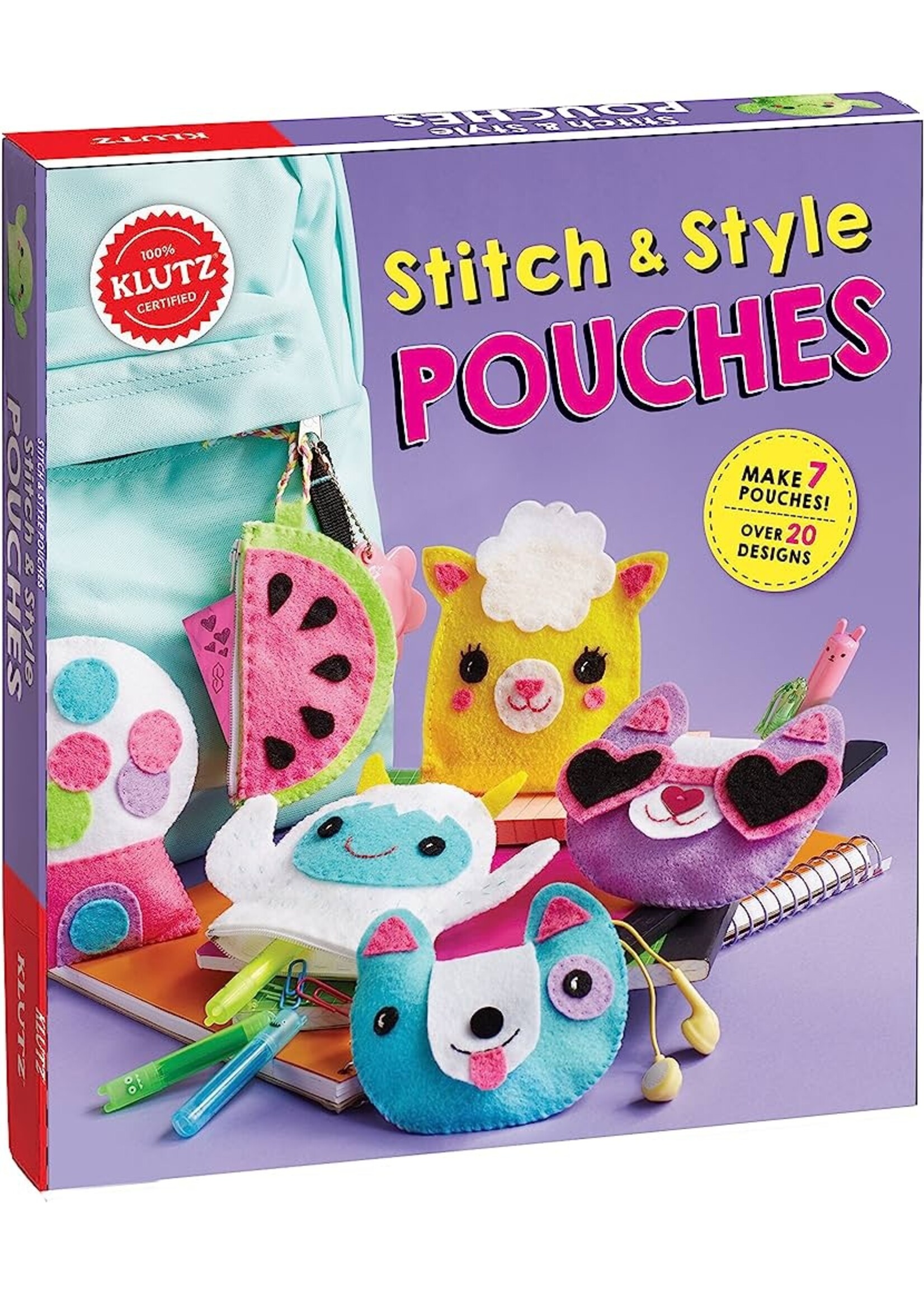 STITCH AND STYLE POUCHES